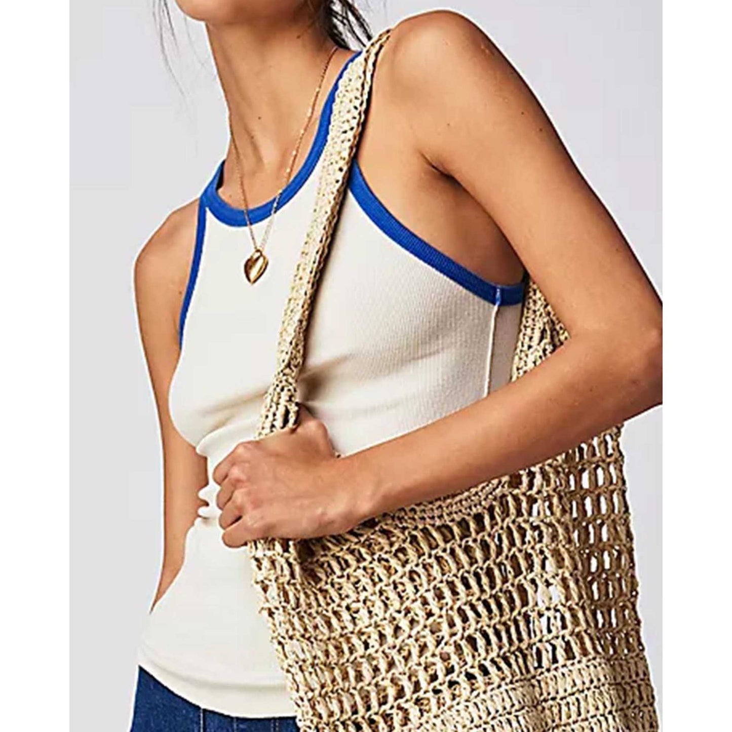 Women's Ribbed Scoop‑Neck Tank .Casual Slim Fit, Sleeveless Leisure Style Cherie Code