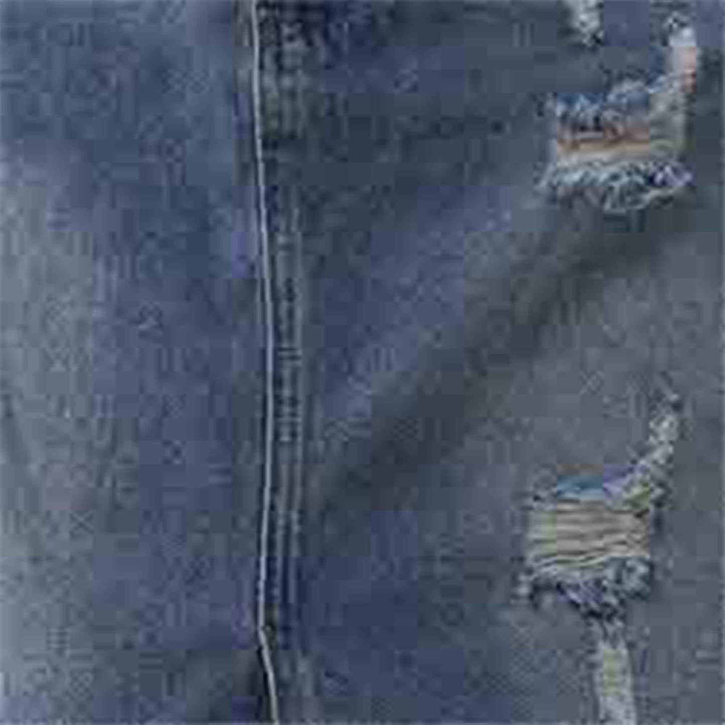 Women's Classic Distressed Denim Midi Skirt - Button & Zip Closure with Functional Pockets Cherie Code
