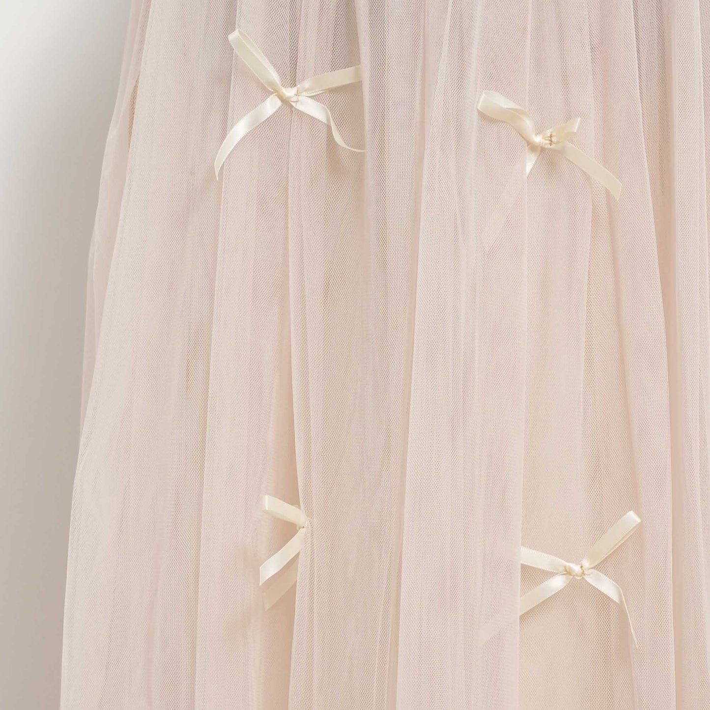 Women's Mesh Tulle Midi Skirt with Bow Details – Cherie Code