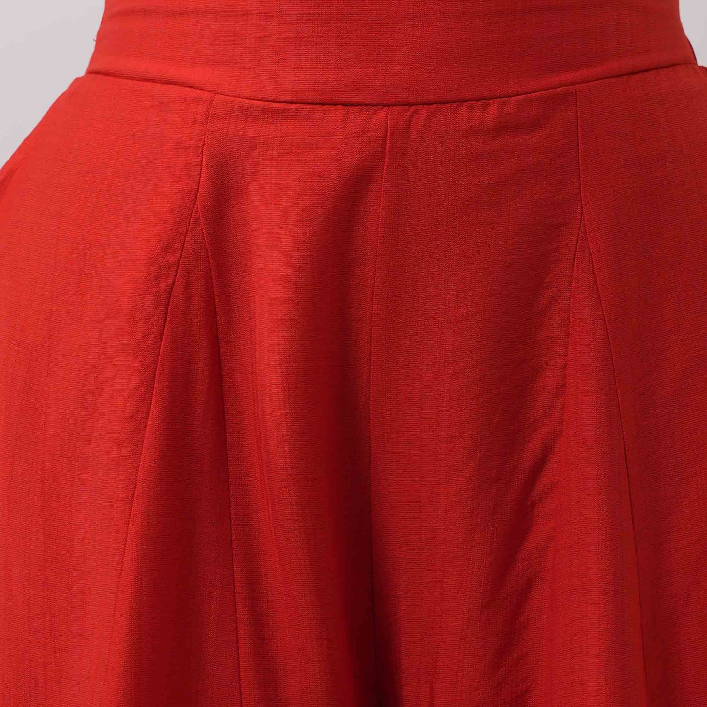 Breathable Polyester Wide Leg Flare Pants - Mid Rise & Casual Fit Cherie Code