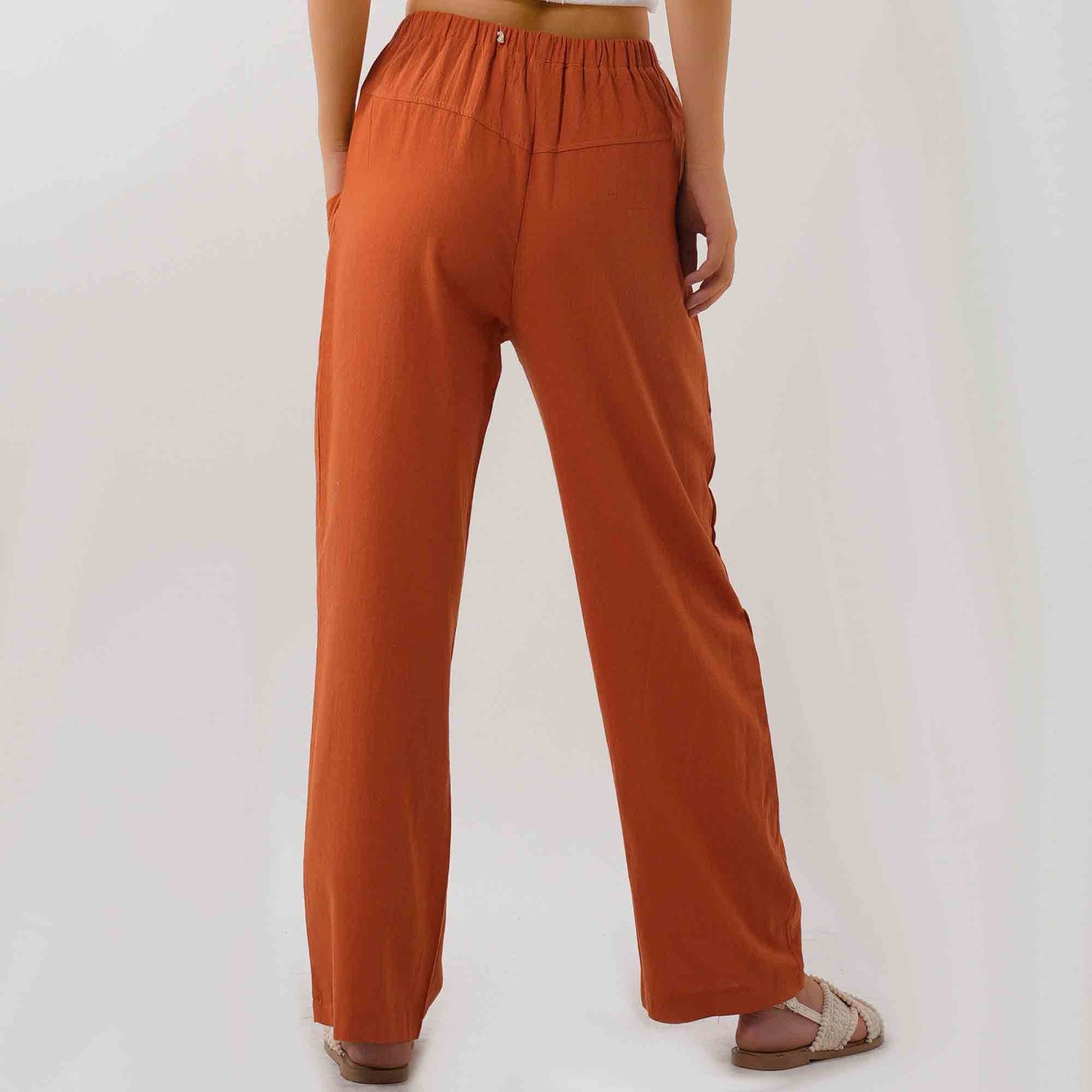 Breathable Cotton Lounge Pants for Women - Relaxed Fit with Elasticized Waistband Cherie Code