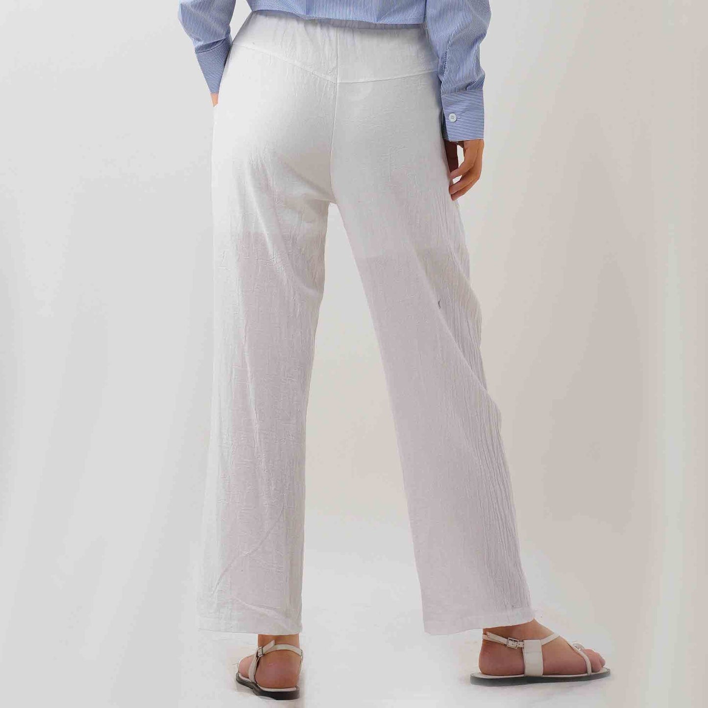 Breathable Cotton Lounge Pants for Women - Relaxed Fit with Elasticized Waistband Cherie Code